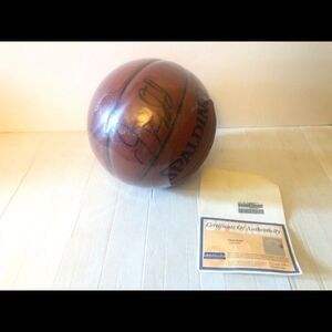 STEINER SPORTS MEMORABILIA SPALDING BASKETBALL JASON KIDD